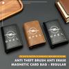 Men Wallet Anti-Theft Card Swiping Bag Zipper Buckle Coin Purse For Opel ADAM ASTRA J K CORSA E INSIGNIA MOKKA VIVA Meriva