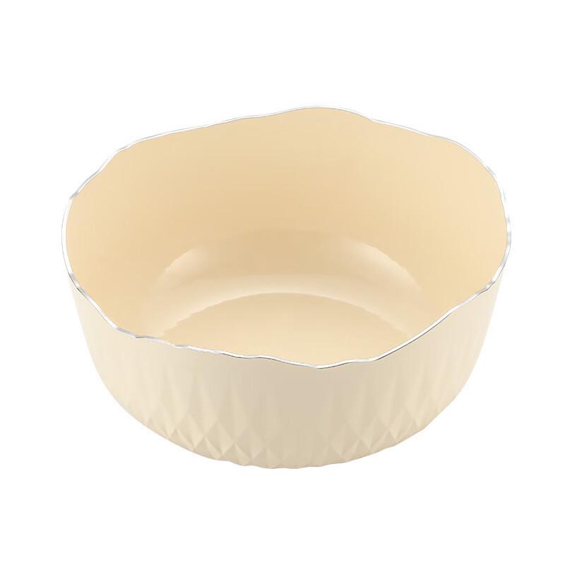 

Cream Aesthetic Enamel Salad Bowl Set