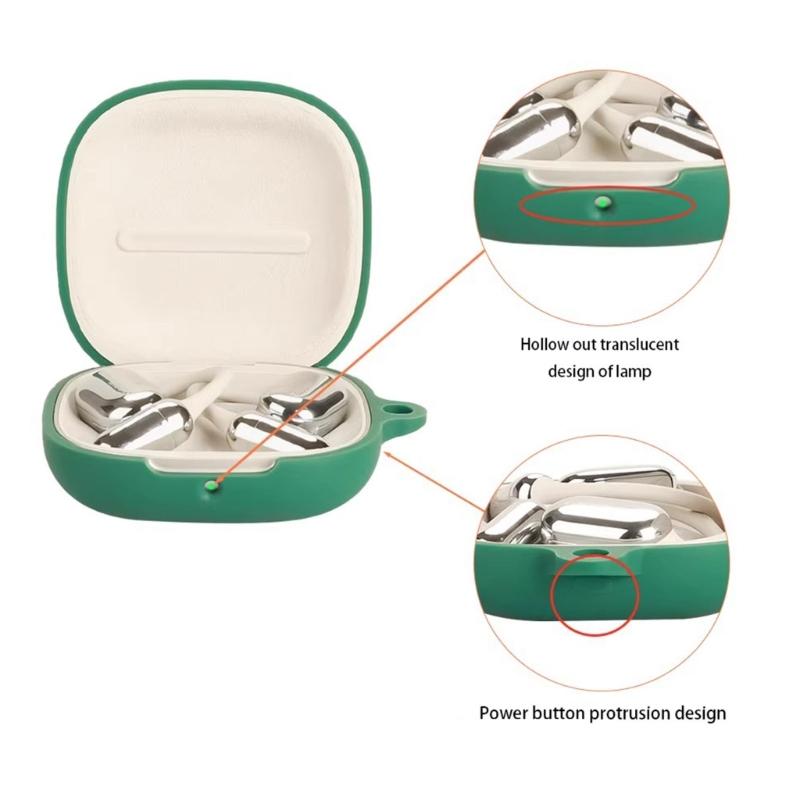 Headphone Cover Shockproof Soft Wrap Case Skin Antiscratch Guard Washable Housing Shell Enhancing Grip for Open Earphone