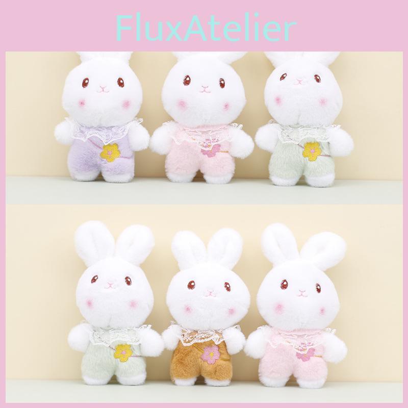 Adorable Plush Bunny Keychain Stuffed Toy 4 Inch Wedding Toss Doll Wholesale