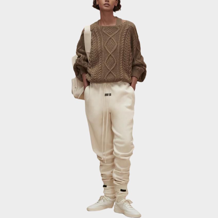 Fear of God Essentials FW22 Cable Knit Wood FOG-FW22-715