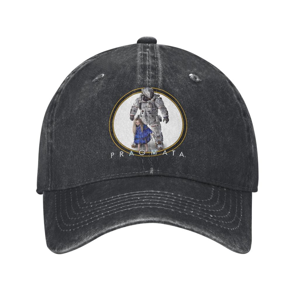 Vintage Pragmata Baseball Caps Unisex Women Distressed Denim Snapback Hat Outdoor All Seasons Travel Adjustable Fit Hats Cap