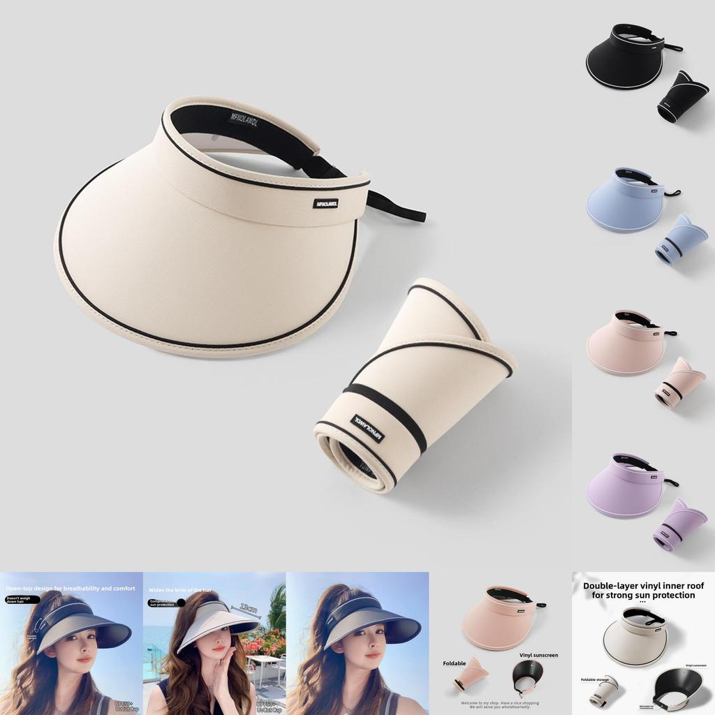 Sun Protection Wide Brim Summer Outdoor Hat For Women With Adjustable Fit