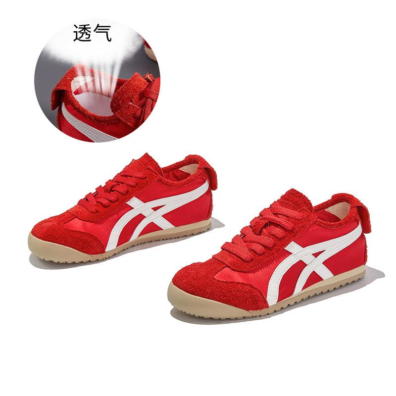 inner height increase 4cm leather training shoes women's autumn 2025 new ballet retro versatile casual sports board women