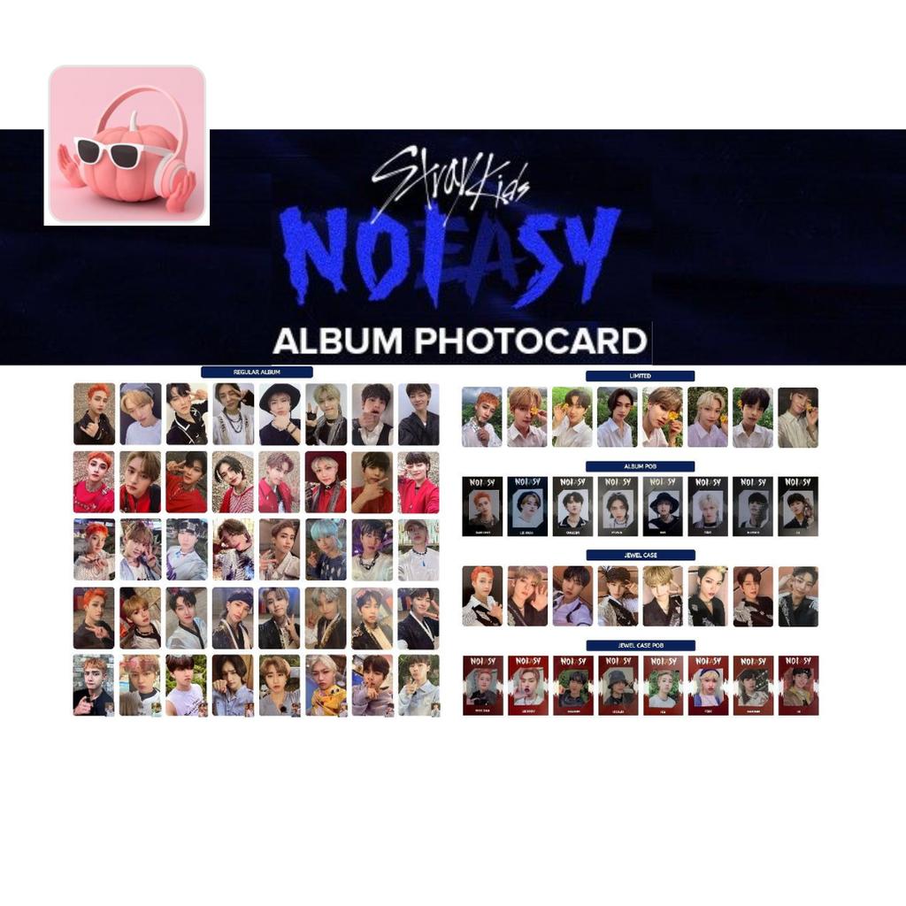 Stray Kids NOEASY ALBUM OFFICIAL PHOTO CARD