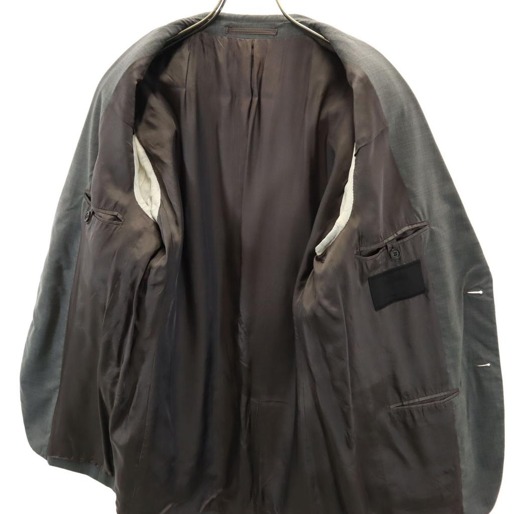 Prada Made In Italy Wool Tailored Jacket 48 Gray Men's Used