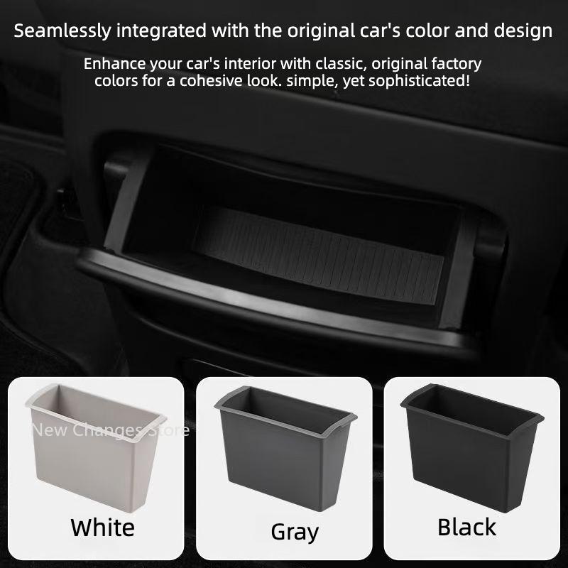 Suitable for Zeekr 7X 2025 2026 Rear Exhaust Vent Storage Box Silicone Anti Dirt Protective Cover Interior Modify Accessories
