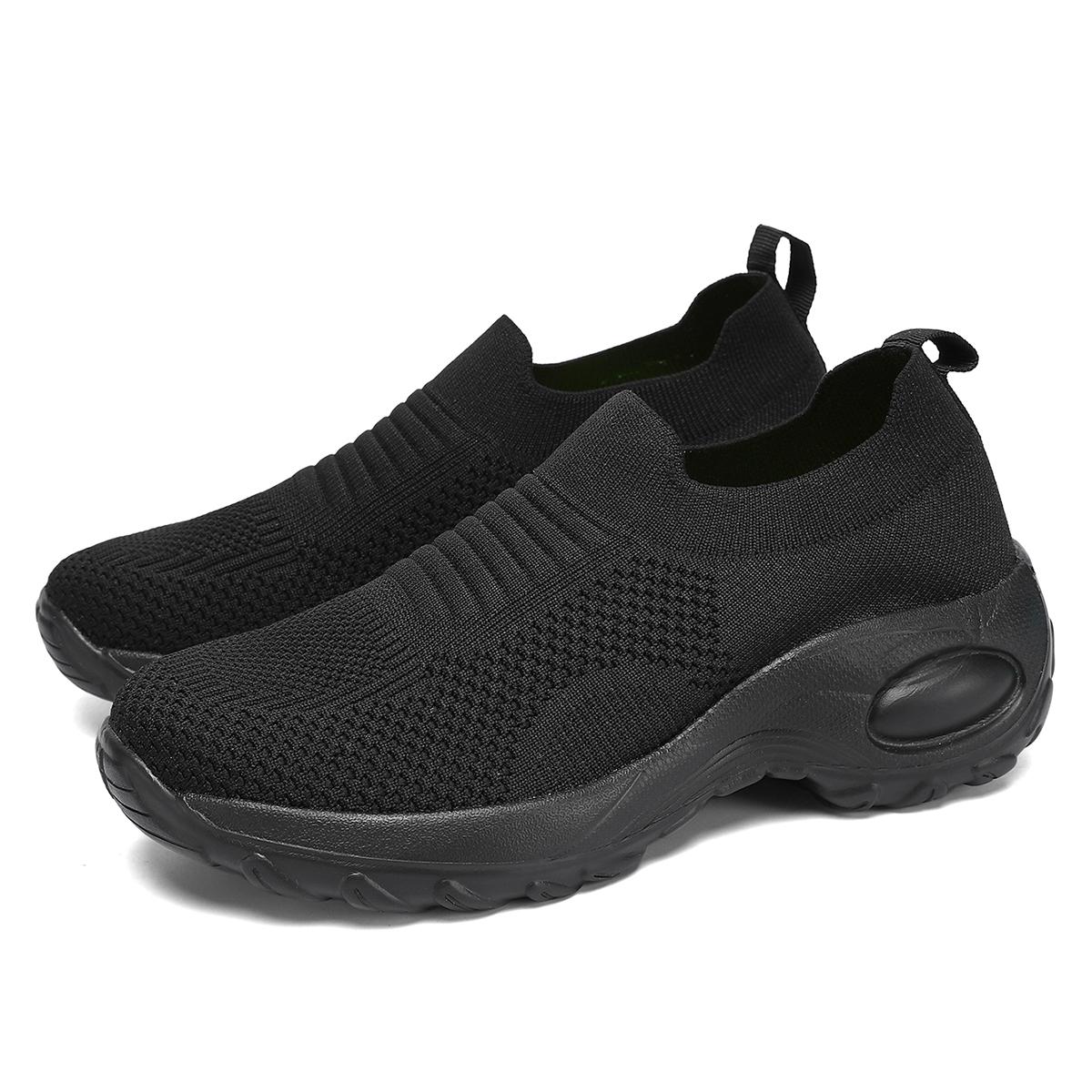 

Shallow Slip in Walking Shoes Ladies Thick Soled Fashionable Casual Shoes Comfortable Walking Sports Shoes 37
