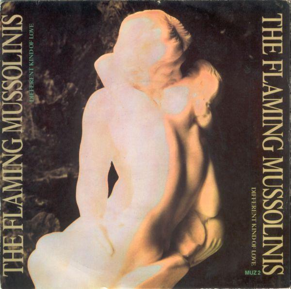

7-дюймовая пластинка FLAMING MUSSOLINIS Different Kind Of Love MUZ2 Epic 1987 UK Rock Б/у