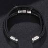 New Fashion Multi-layer Genuine Leather Bracelet Men Jewelry Women Accessories Bangles Jewelry Gifts BB0372