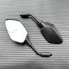 Universal Motorcycle Rear View Side Mirrors For HONDA  Africa Twin CRF250L CRF450L CRF1000L CRF1100L 10mm Clockwise Mirror