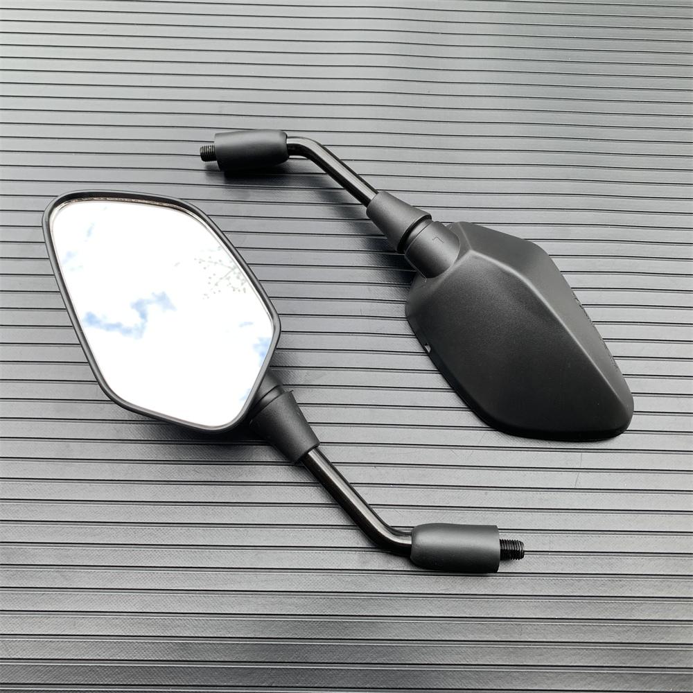 Universal Motorcycle Rear View Side Mirrors For HONDA  Africa Twin CRF250L CRF450L CRF1000L CRF1100L 10mm Clockwise Mirror