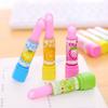 Kawaii Drawing Tools School Supplies Items Erasers for Kids Rubber Middle School Lipstick Stationery