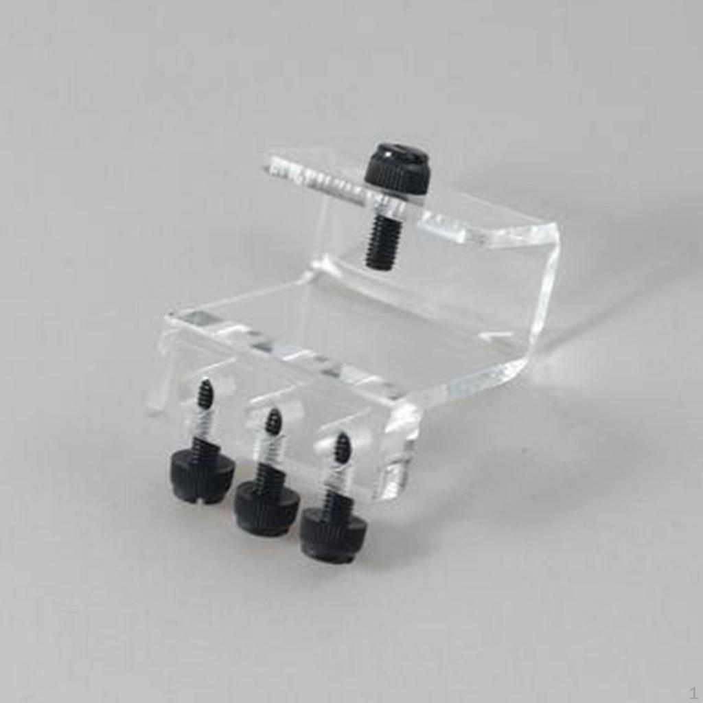 Burette Rack Aquarium Pipe Hanger Acrylic Reusable Clear Practical Titration Pump Bracket Fish Tank