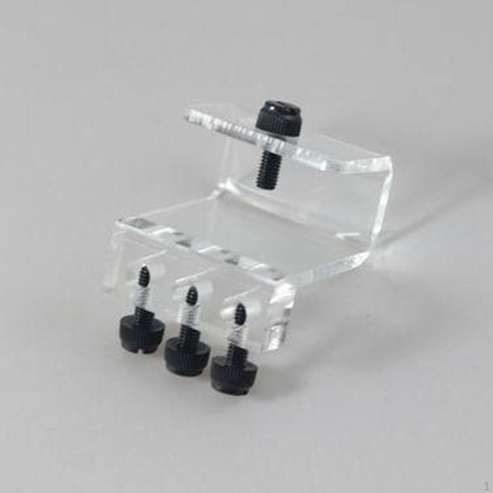 

Подставка для бюретки, вешалка для аквариумных трубок, акриловая многоразовая прозрачная практичная подставка для насоса для титрования, кронштейн для аквариума 3 Holes