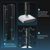 Universal Gaming Holder For Multiple Controllers And Sound Equipment Including Power Hubs