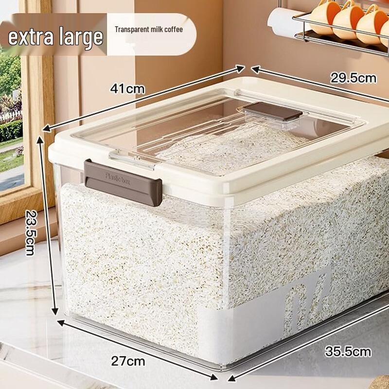 ZISIZ Plastic Sealed Square Food Storage Container