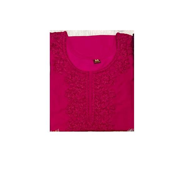 Set Top Kurta cu Broderie Chikan Pakistanez Set Kurti Etnic Indian Bollywood