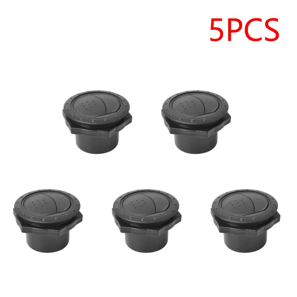 1-5PCS Universal 60mm Round A/C Air Outlet Vent for RV Bus Boat Yacht A/C Air Vent Cover Air Conditioning Outlet
