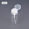 Bottle Storage Bottle Liquids 100ml/150ml/200ml Capacity Empty Pump PETG+PP Material For Nail Polish Remover Clear