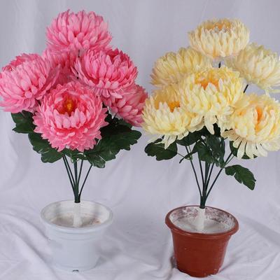 Monitor Helligkeit Künstliche Blume Chrysantheme Opfer