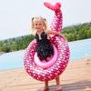 Mermaid Baby Inflatable Anti-Tip Swim Ring Seat