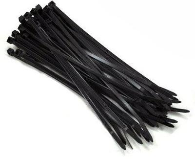 Strong Black Cable Ties 200 X 48 Mm 100 Pcs