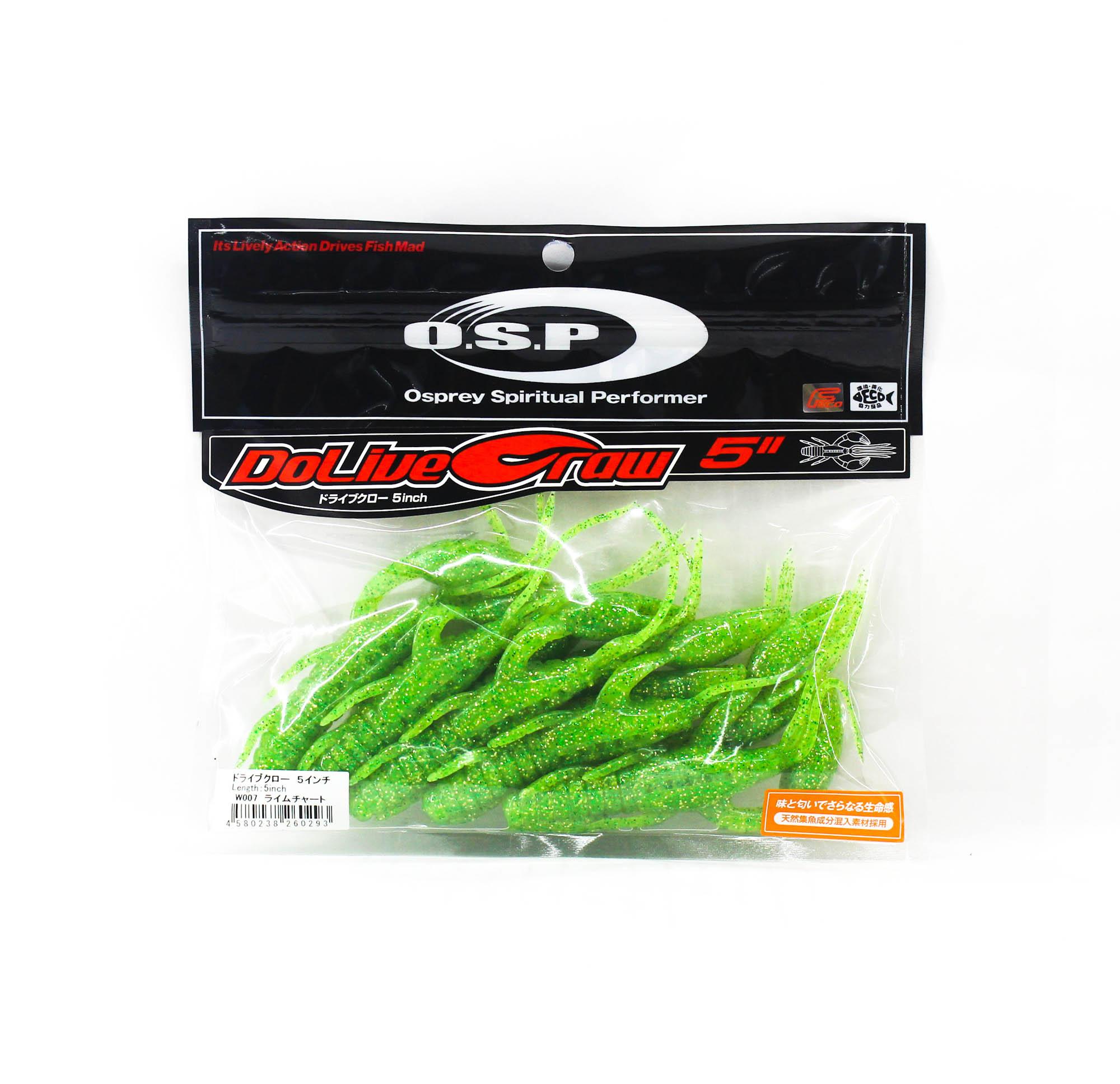 

Мягкая приманка OSP Dolive Craw 5 дюймов W-007 (0293)