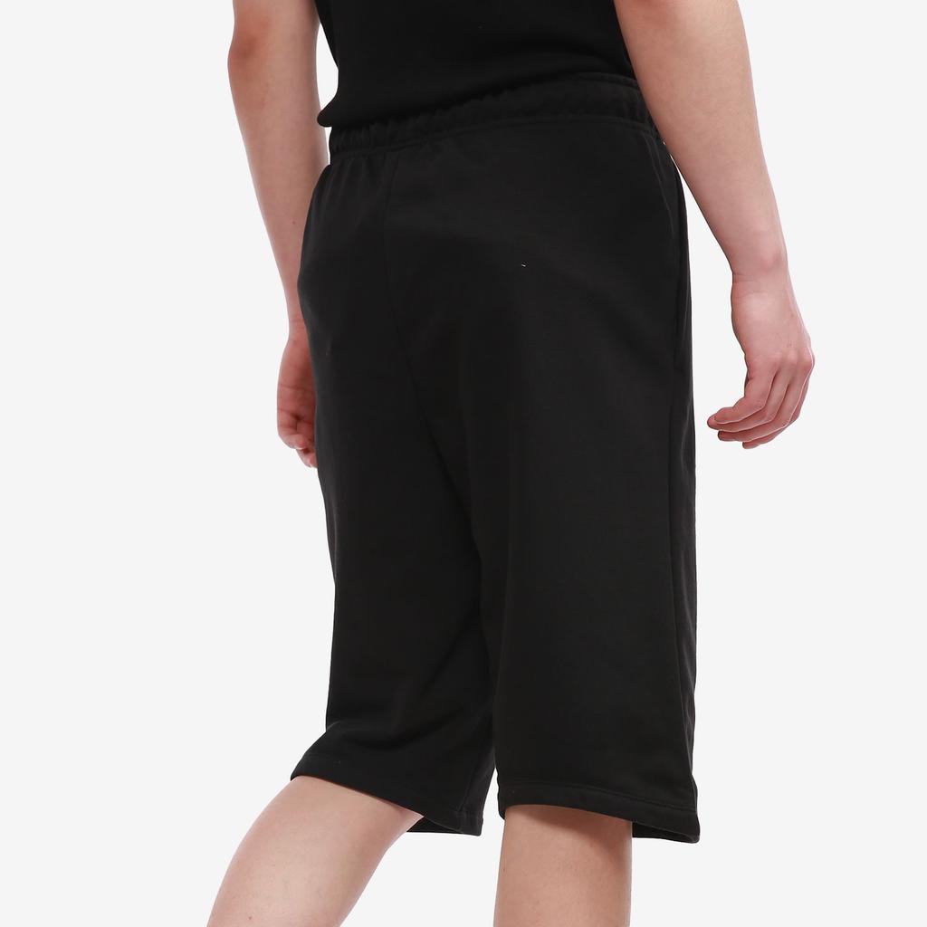 Nike Cotton Mid-Rise Elastic Waist Sport Shorts Men Bottoms Black CZ7398-010