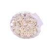 High Gloss ABS Bread Beads (6mm-18mm) for DIY Shoe, Hat, and Clothing Accessories