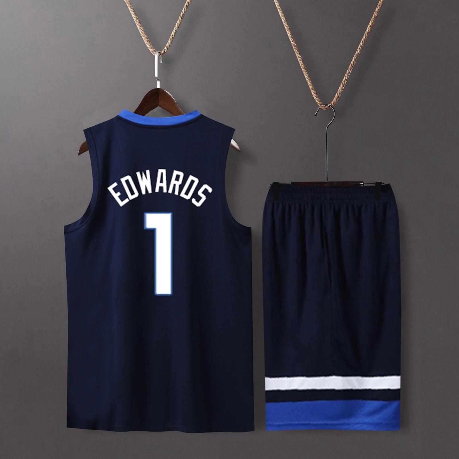 

Basketball Clothes Kids Basketball Suit Classic Tops + Pants Basketball Jerseys Suit Set XS чорний