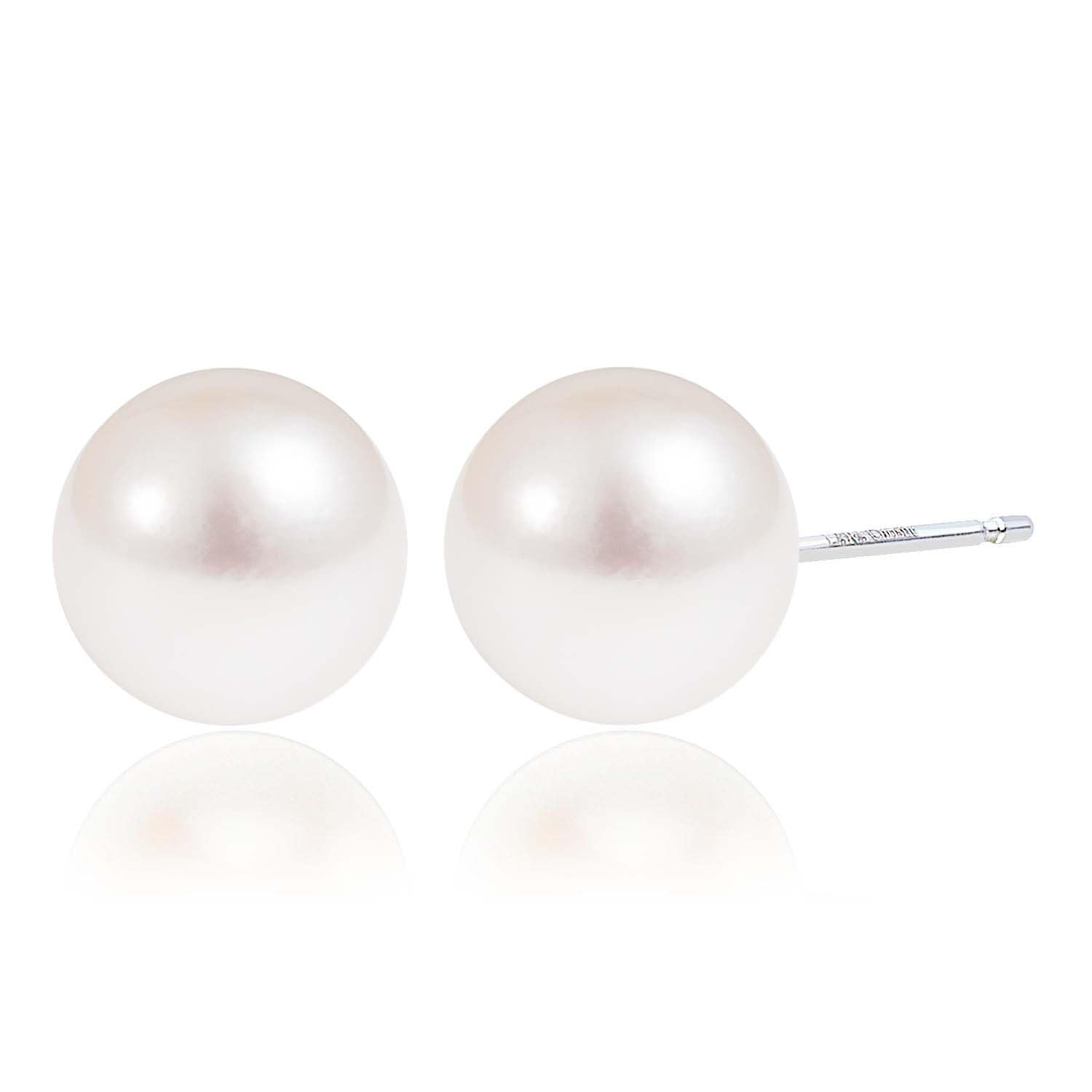 

Earrings for Akoya Single Stud Pt900 [Lala Christie] Women, Pearl, Pearl, Earrings, Platinum, le56-0008-pt платиновий