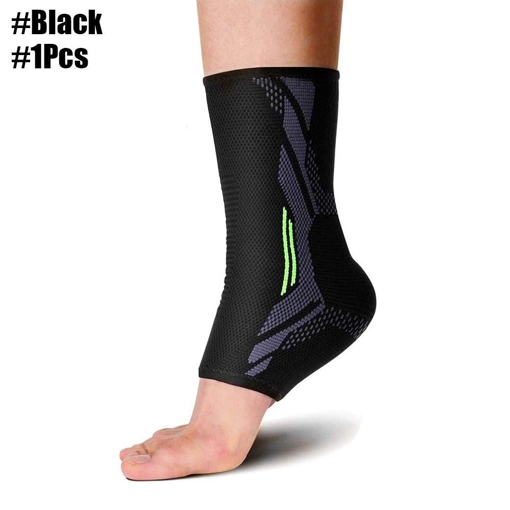Sports Ankle Brace Compression Strap Sleeves Support 3D Weave Elastic Bandage Foot Protective Gear Gym Fitness Ankle S