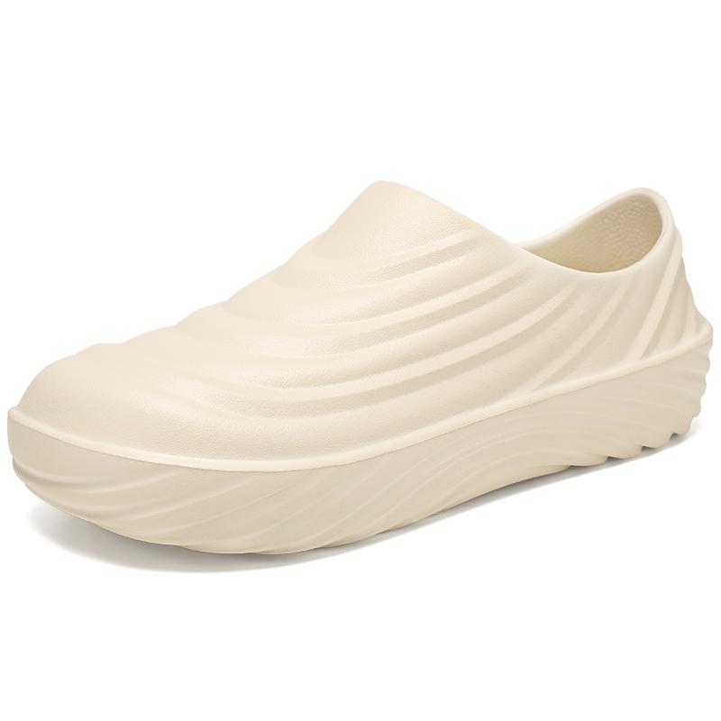 Fashion New large size men's waterproof, non-slip, oil and mud chef shoes rain shoes outdoor sports light and comfortable shoes