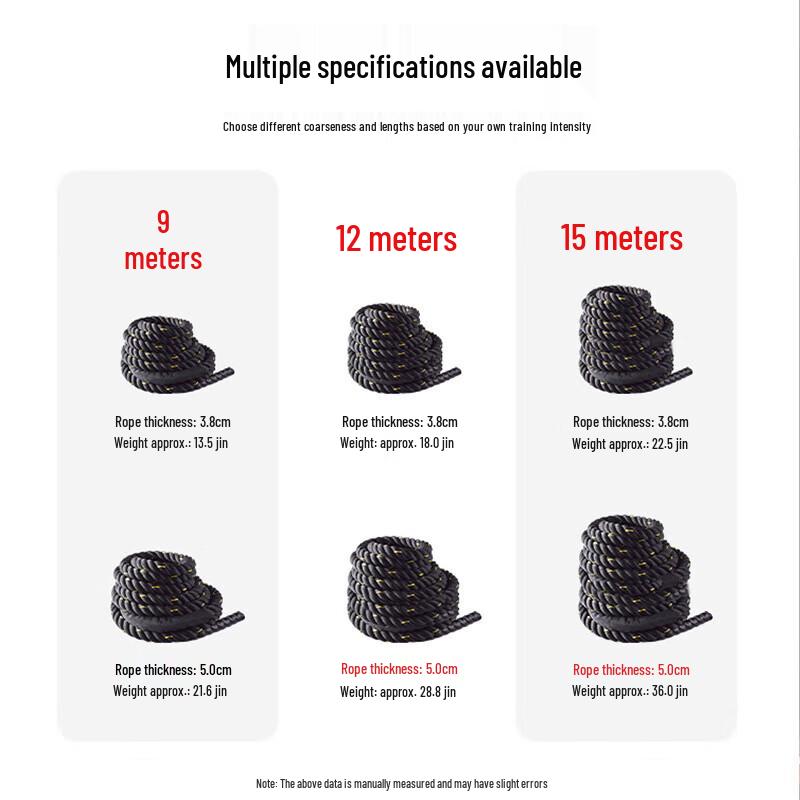 Battle Rope Fitness Training Rope