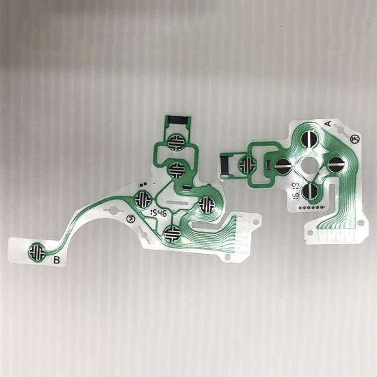 Controller Button Membrane Film Flex Cable Circuit Conductive for PS4 Handle