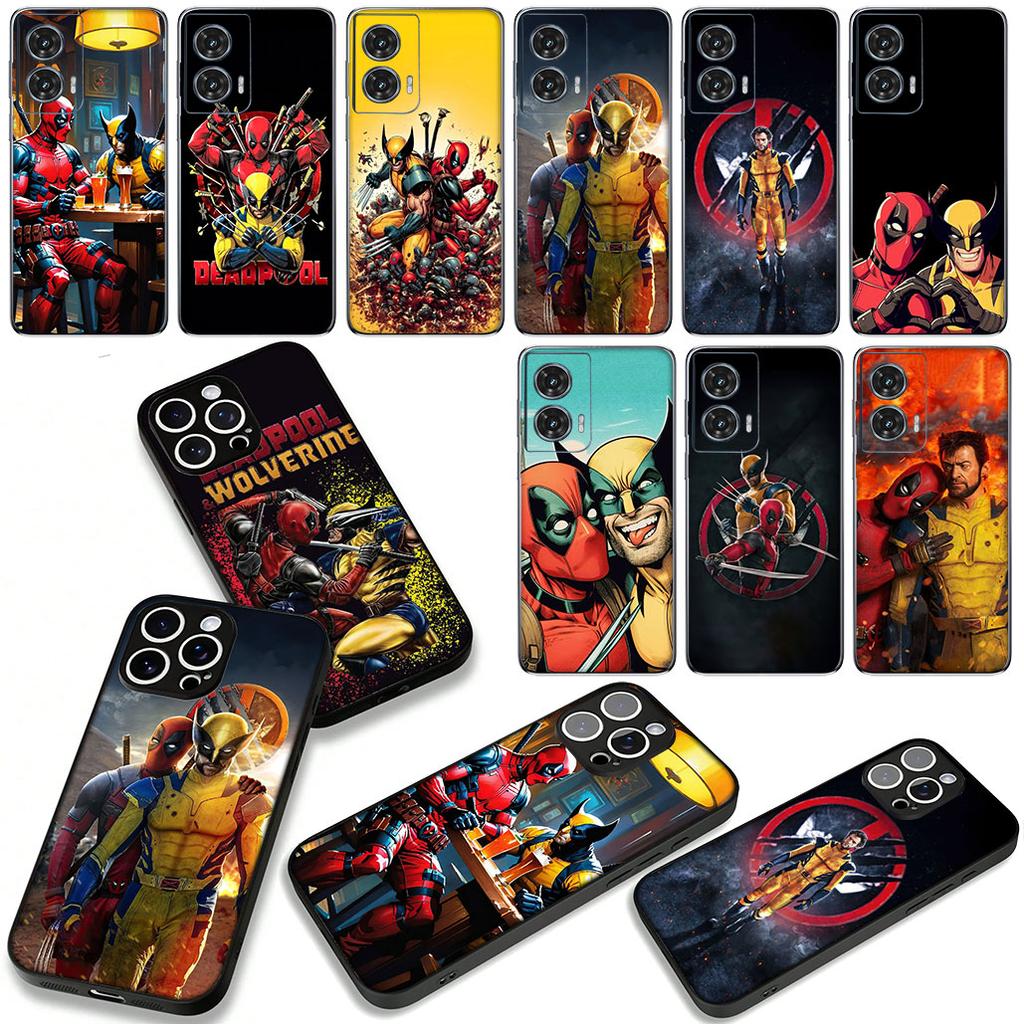 Phone Cover for Xiaomi Redmi 15C 15 A4 A5 9A 9T 10A 10C 9C NFC Note 11 9 10 Pro 8T Case Wolverine Marvel Deadpool Comics Casing