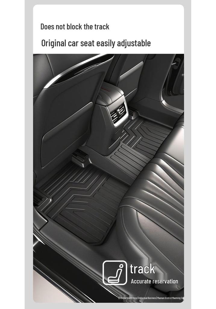 Hongqi H6 2023-2025 Full Coverage TPE Floor Mats - Interior Car Decor Accessories