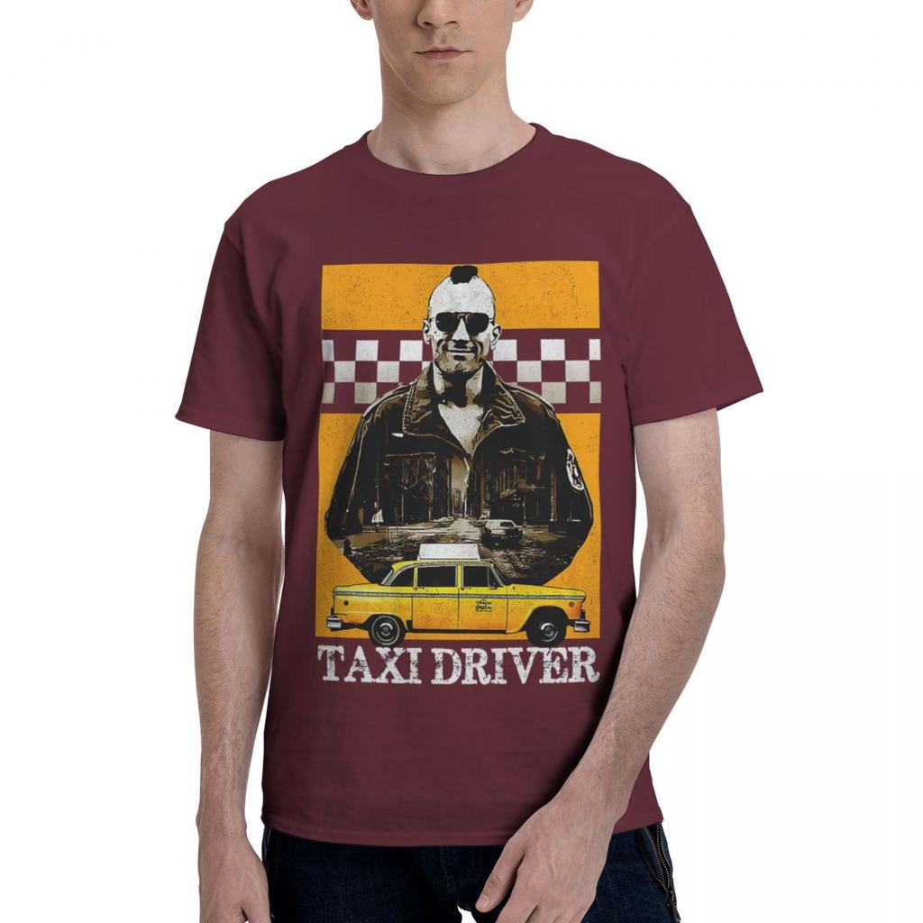 Taxi Driver Travis Bickle 100 Cotton Casual Breathable Confortable Clothes High End Mens Clothing Mens Wear