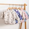 Bavoirs mignons pour bébé, bavoir imperméable à manches longues pour tout-petit, animaux de dessin animé, blouse d'alimentation pour enfants, bavoir, articles pour bébé, accessoires pour nouveau-né