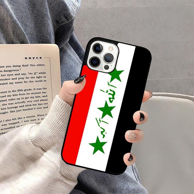 Iraqi Iraq Flag Phone Case For iPhone 17 Air 16 15 Plus Max 14 13 12 11 Pro Max Cover Shell coque