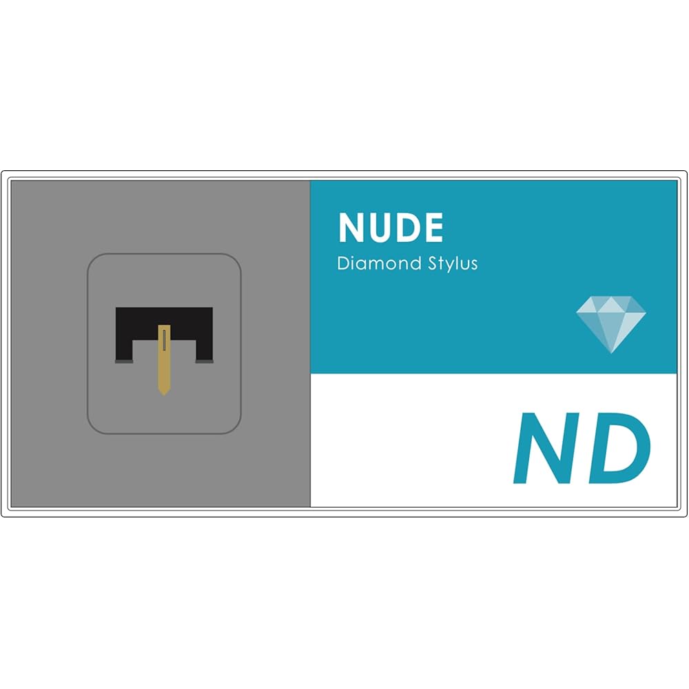 JICO Record Cartridge Replacement Stylus NUDE SH.192-N97xE (Black)