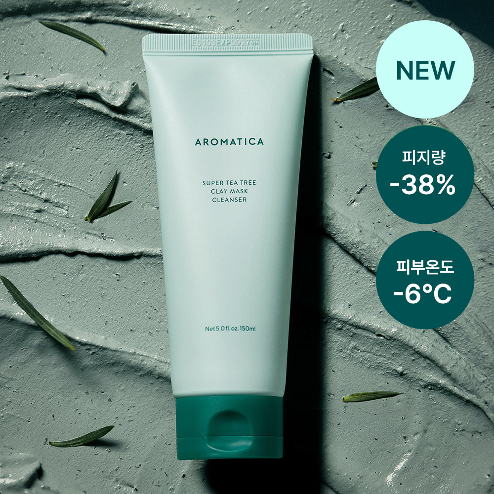 Aromatica Super Tea Tree Clay Mask Pack Cleanser 150ml