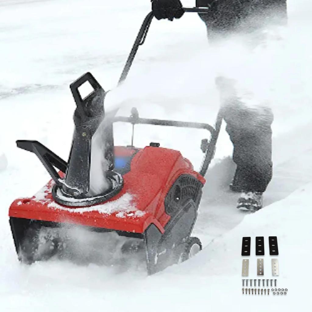 Blower Stainless Steel Parts Snow Blower Kit 3-Paddle Configuration 304 Stainless Steel Lock Nuts And Bolts SBR Rubber Material