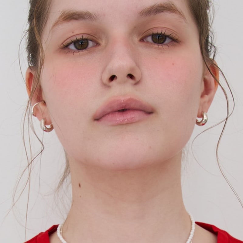 STILL INSTANT Rose with Dew - Earring 09