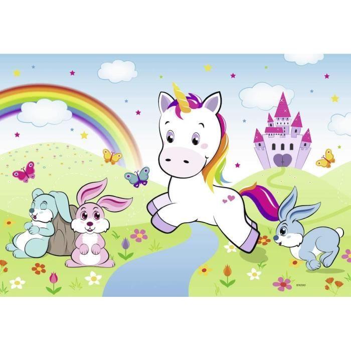 Ravensburger puzzle licorne 2x24 pieces 078288