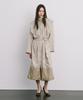 Wnderkammer Moon Jar - Shaped Trench Coat_Beige