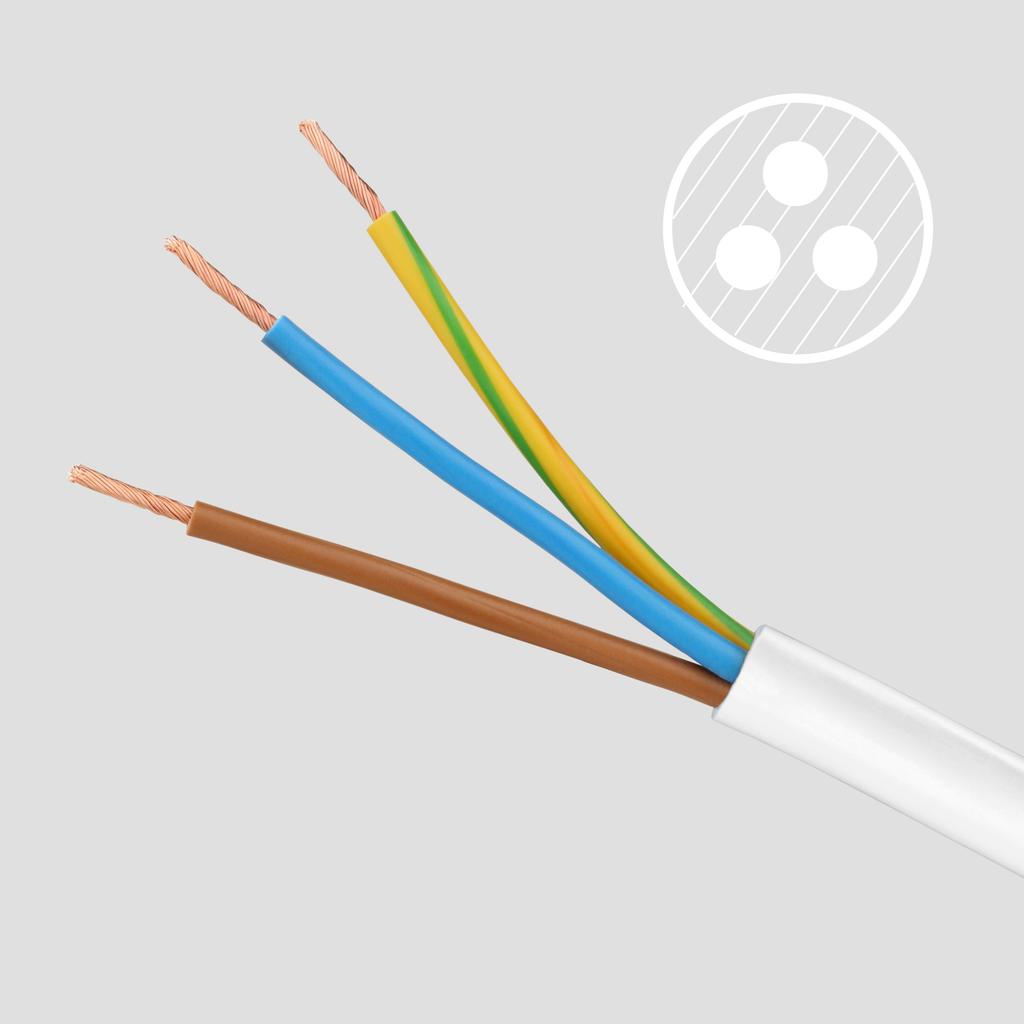 Rebel Extension Cord, 4-socket Power Strip, 1.5m Switch