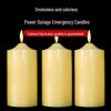 Odorless Paraffin Candle for Power Outages – Long-Burning, Smokeless with Grand Hotel Fragrance for Disaster Prevention