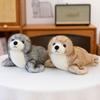 Fluffy Sea World Animal Stuffed Dolls PP Cotton Seal Stuffed Animal  Decorate Present